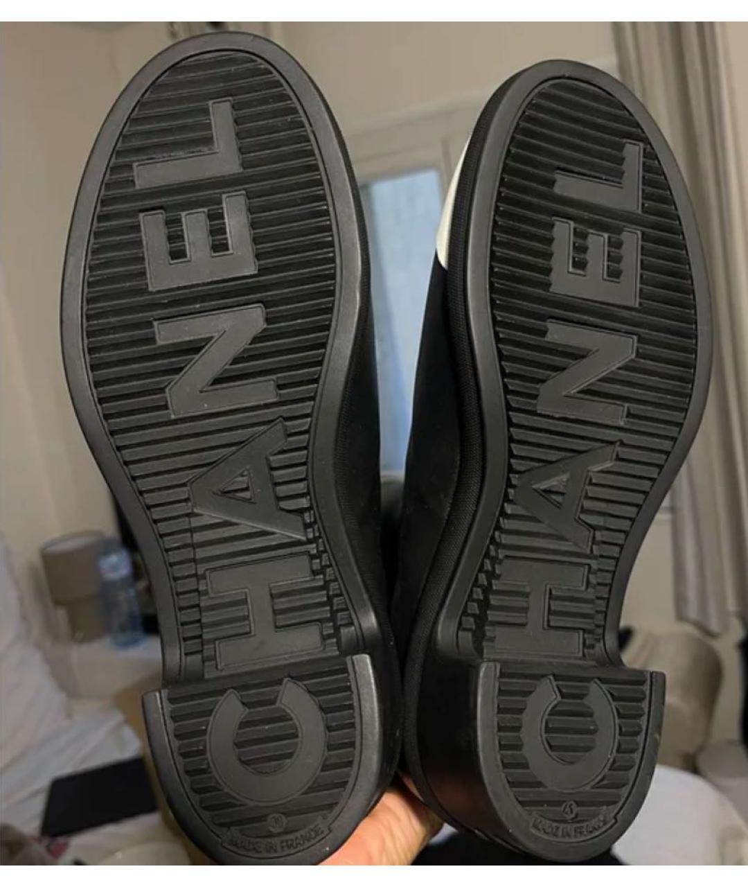 CHANEL Черные резиновые сапоги, фото 8