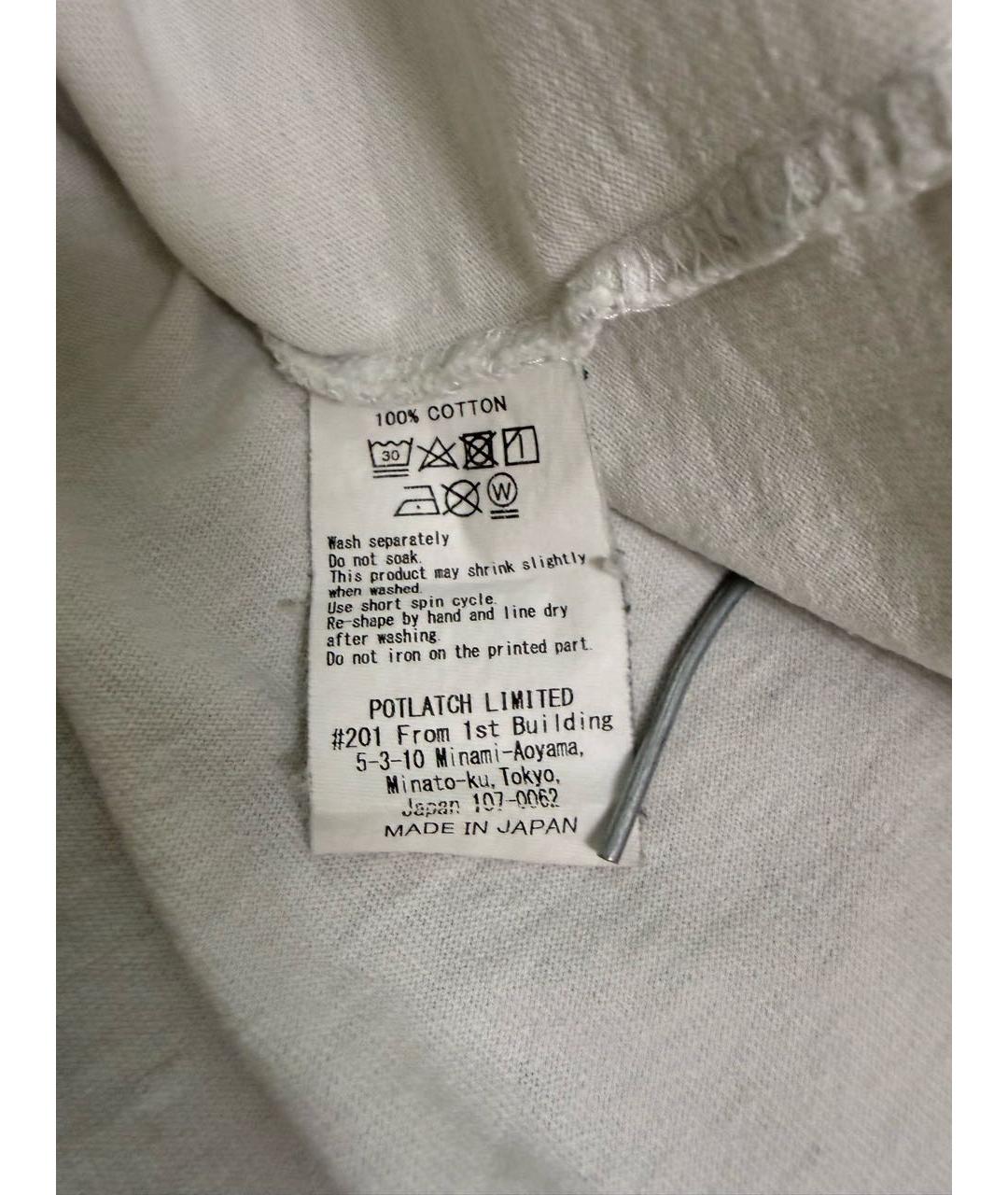 CAV EMPT Белая хлопковая футболка, фото 4