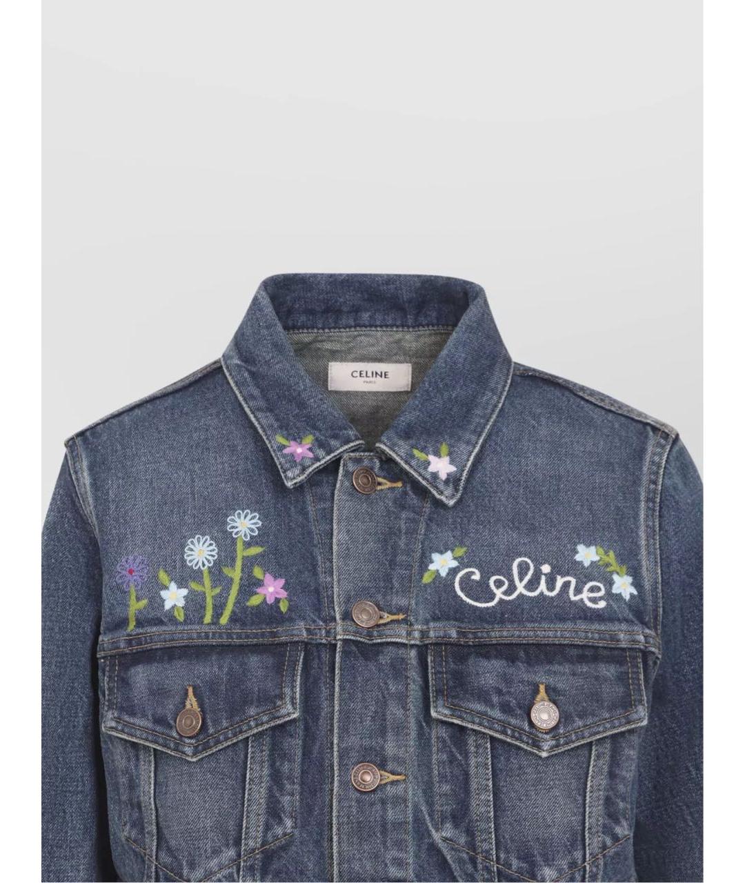 CELINE Деним куртка, фото 3