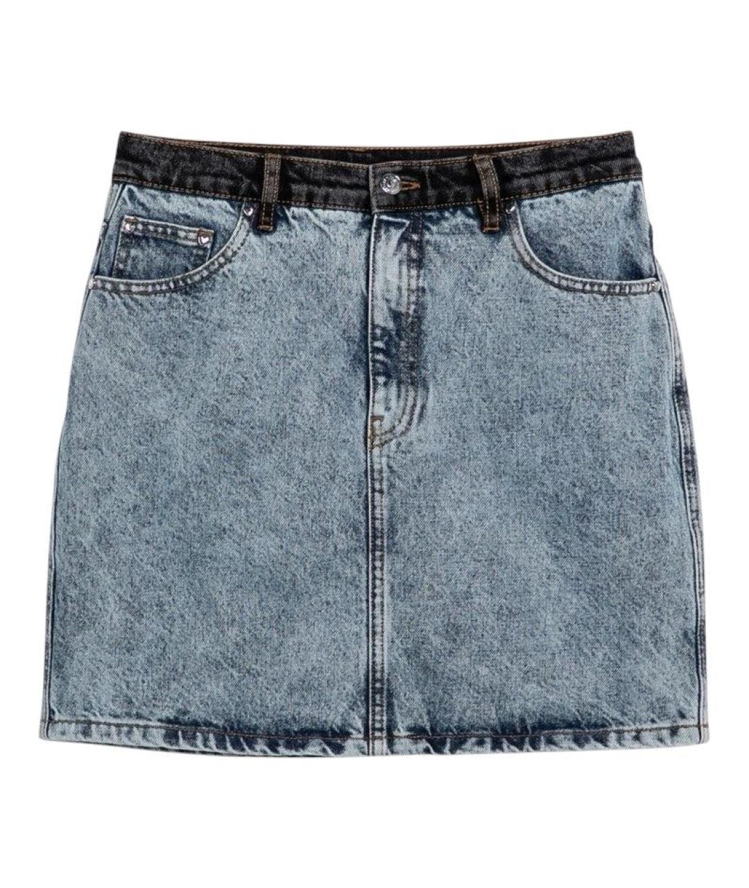 ROTATE Мульти деним юбка мини, фото 1