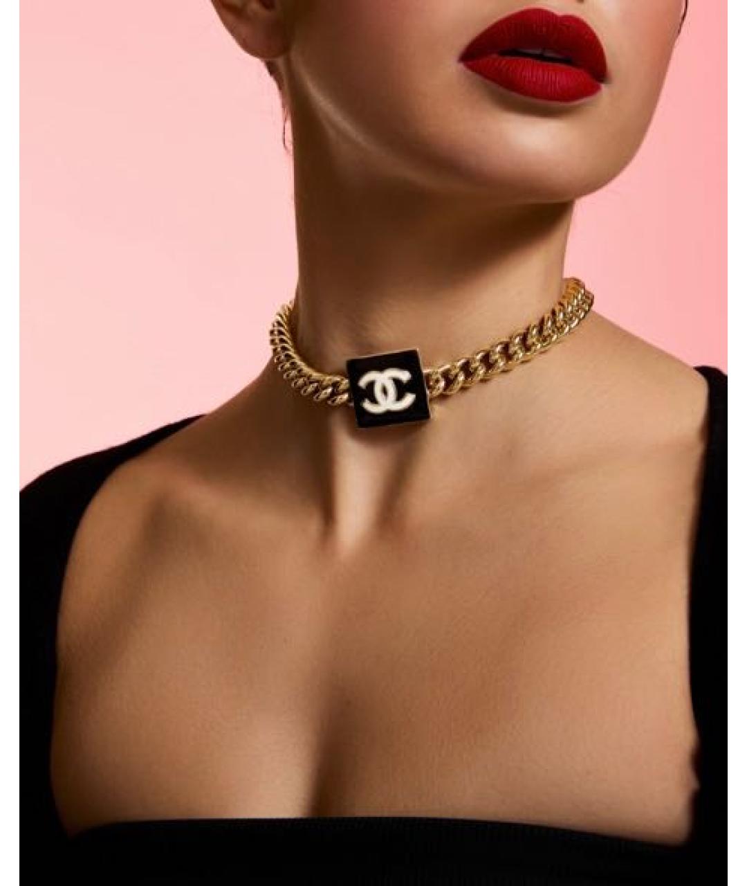 CHANEL Золотой чокер, фото 5