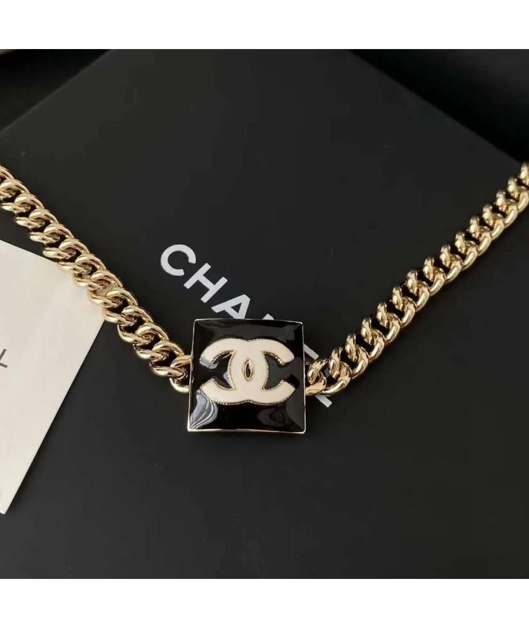 CHANEL Золотой чокер, фото 3