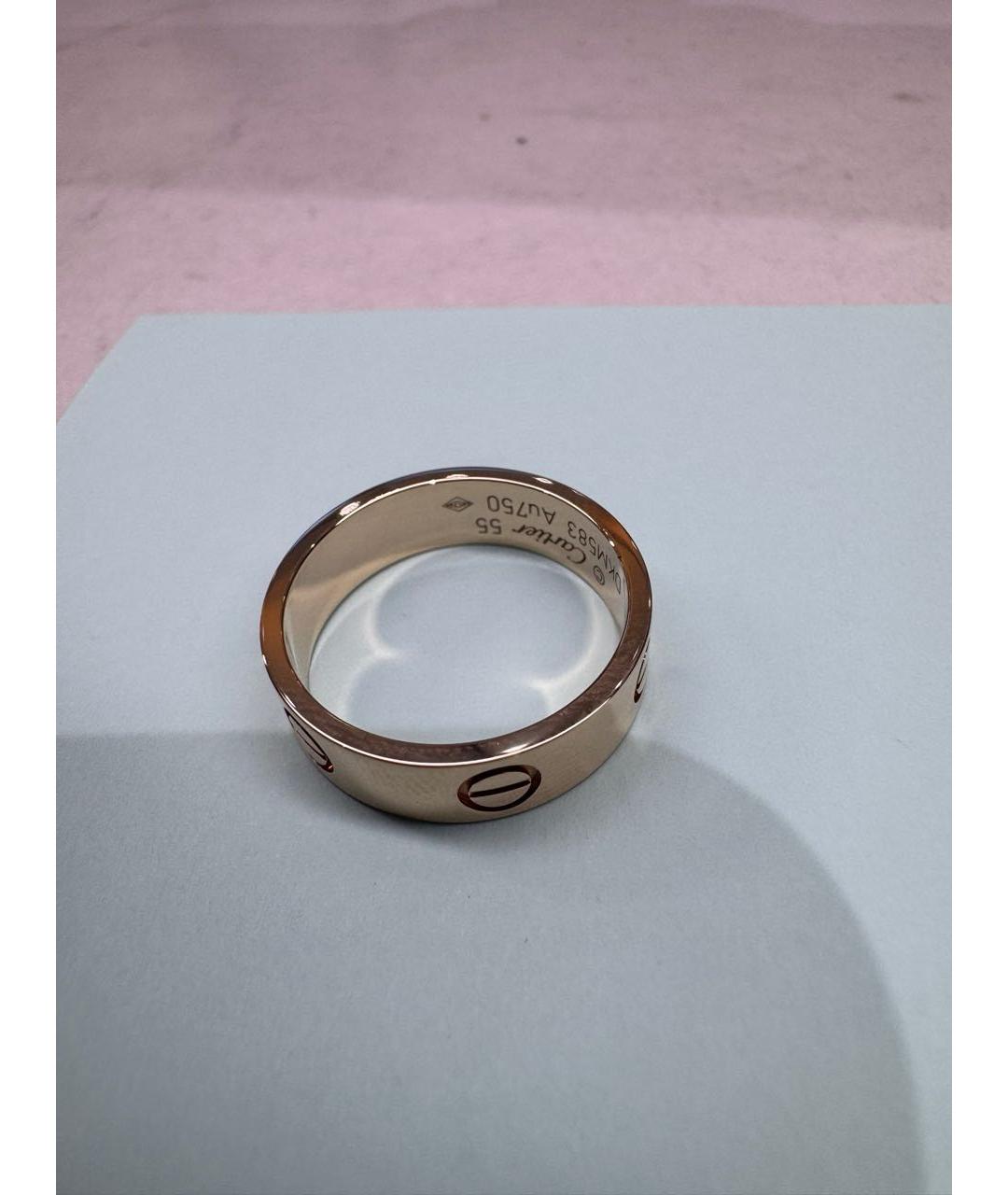 CARTIER Золотое кольцо из розового золота, фото 2