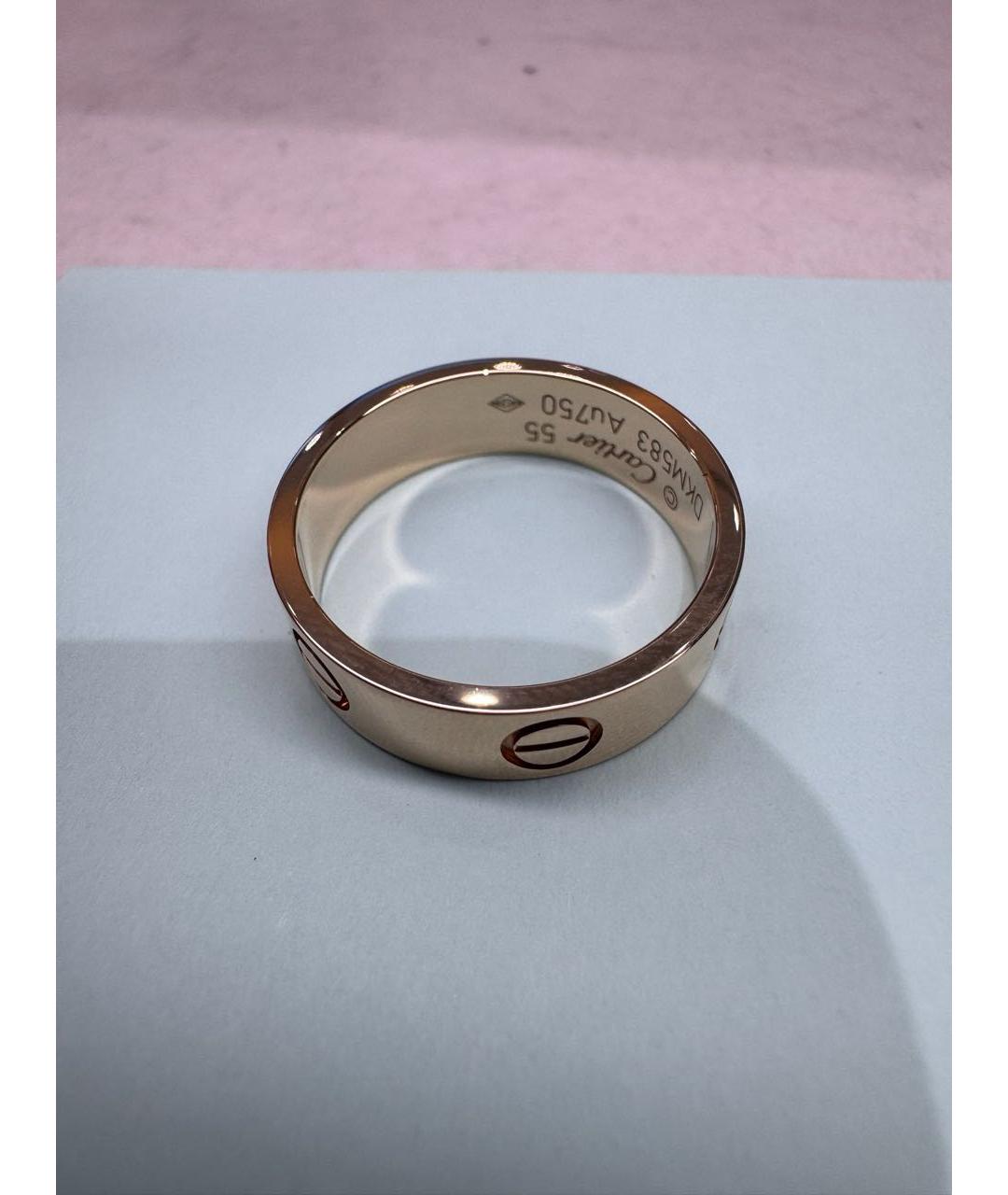 CARTIER Золотое кольцо из розового золота, фото 3