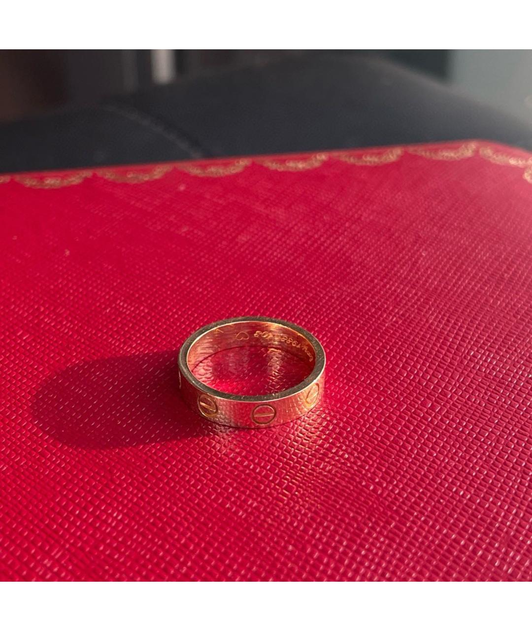 CARTIER Золотое кольцо из розового золота, фото 2