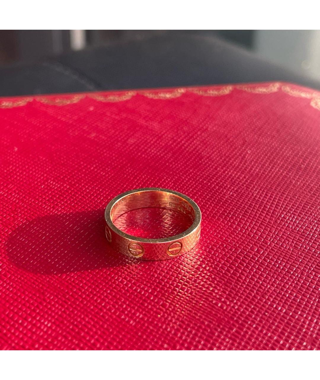 CARTIER Золотое кольцо из розового золота, фото 3