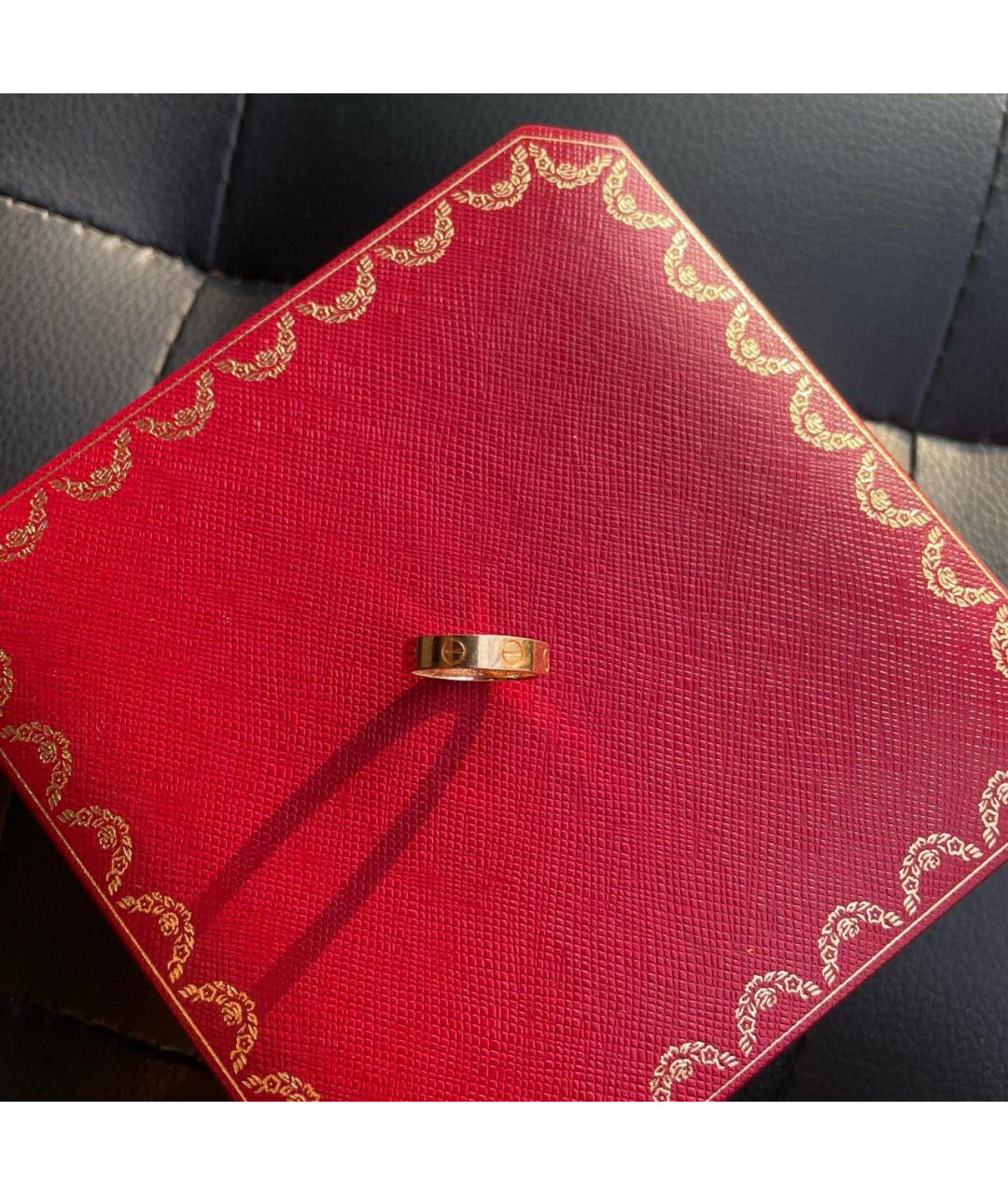 CARTIER Золотое кольцо из розового золота, фото 8