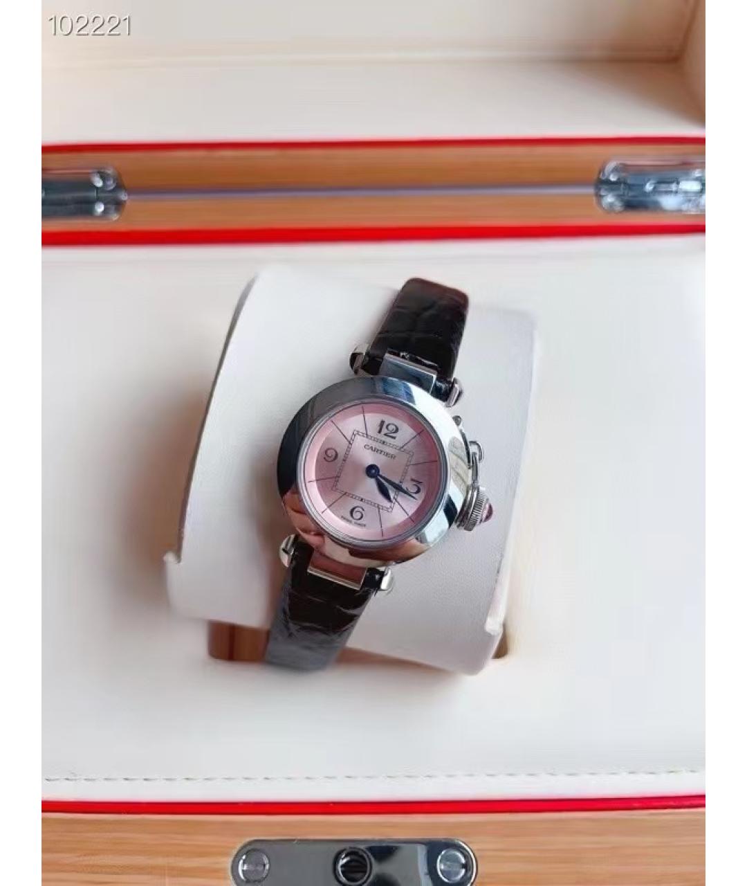 CARTIER Серебряные часы, фото 4