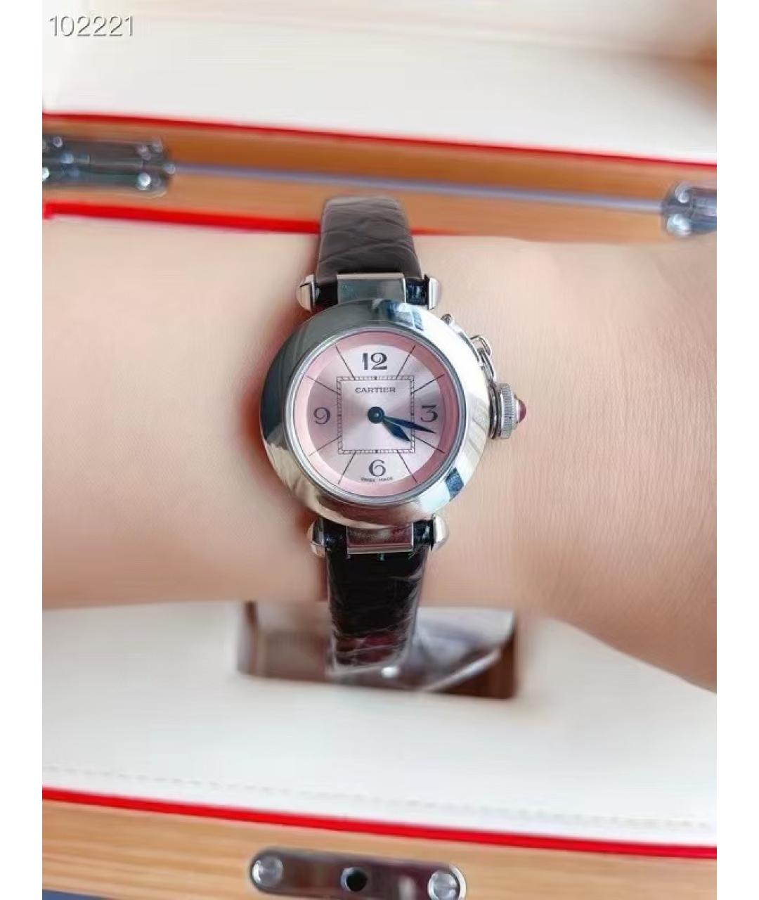 CARTIER Серебряные часы, фото 6