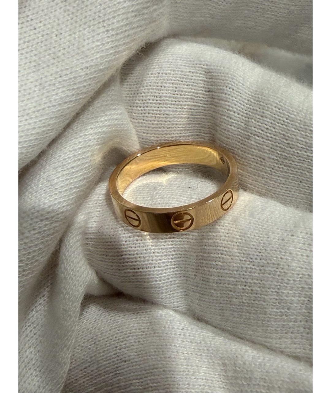 CARTIER Золотое кольцо из розового золота, фото 3