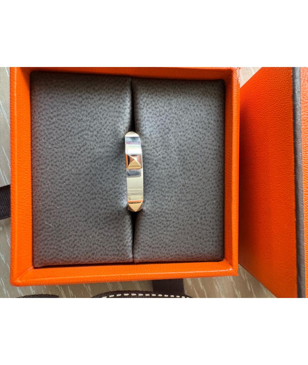 HERMES Серебряное серебряное кольцо, фото 2