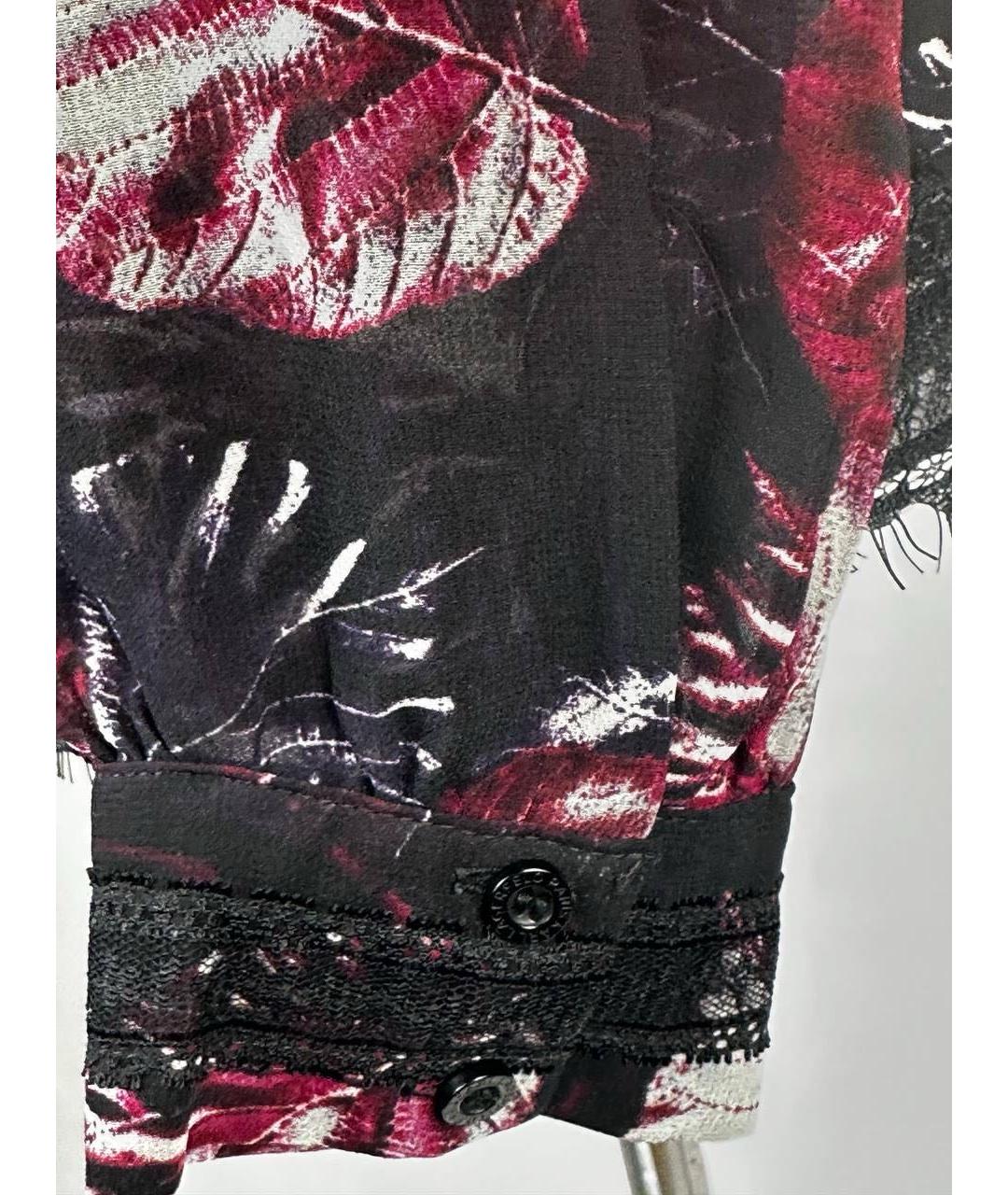 KARL LAGERFELD Фиолетовая полиэстеровая блузы, фото 5