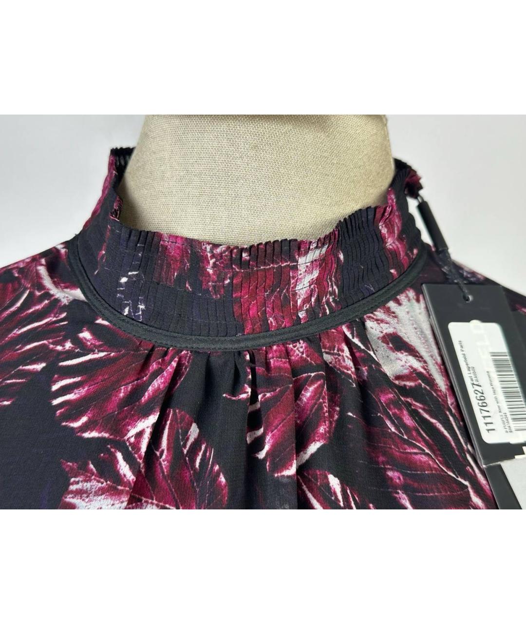 KARL LAGERFELD Фиолетовая полиэстеровая блузы, фото 4