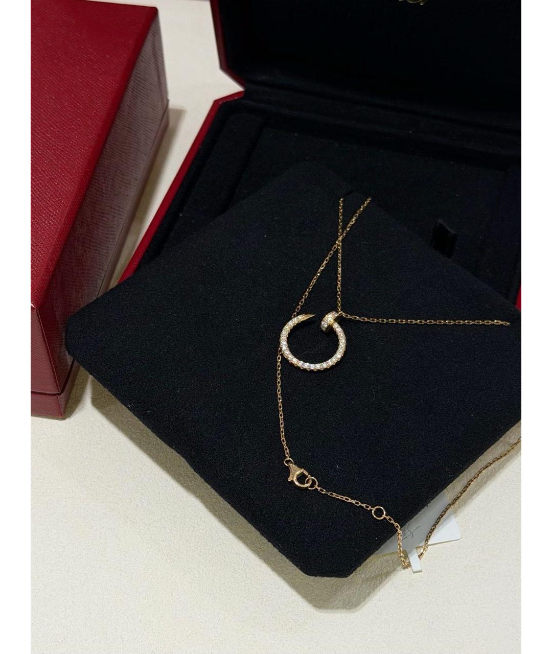 CARTIER Золотое колье из розового золота, фото 3