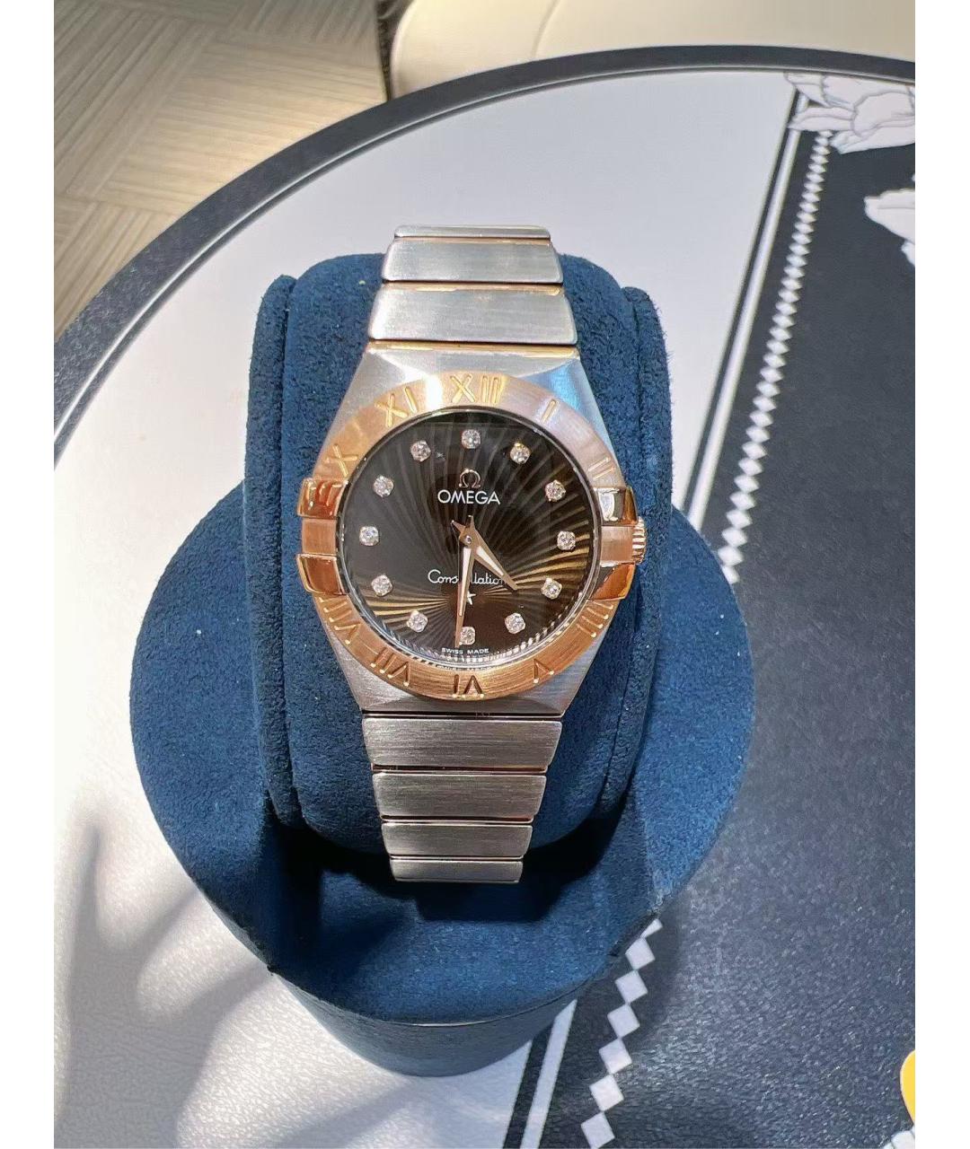 OMEGA Серебряные часы, фото 2