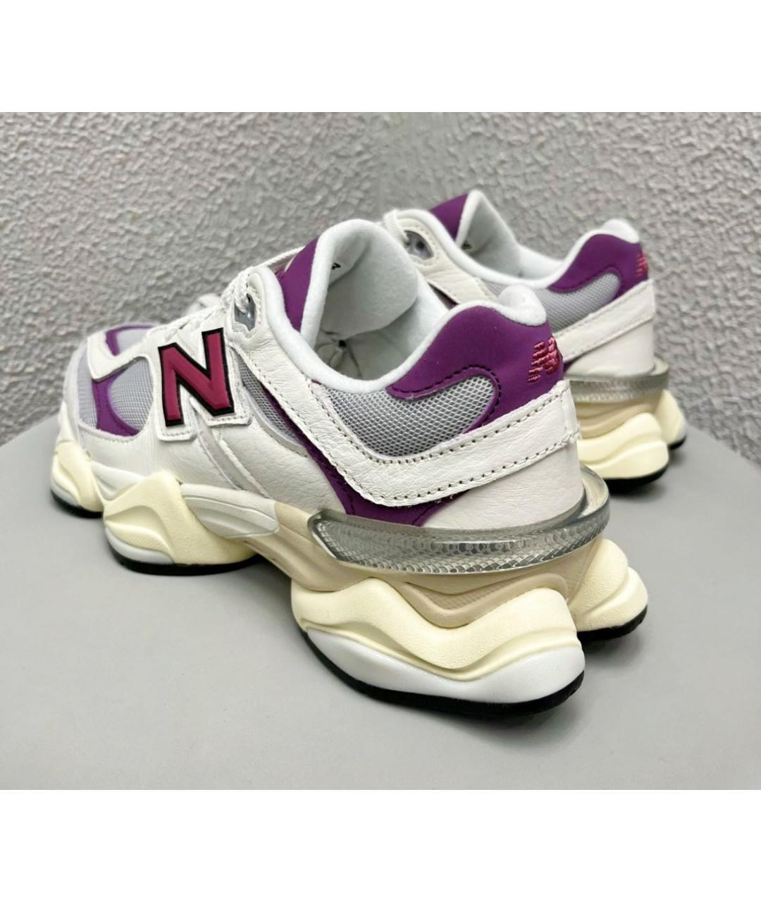 NEW BALANCE Белые кожаные кроссовки, фото 6