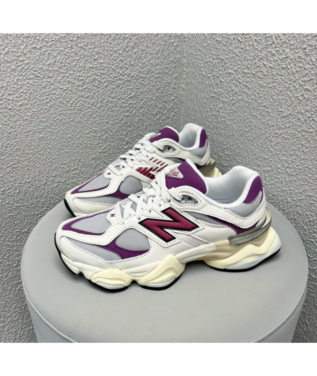 NEW BALANCE Белые кожаные кроссовки, фото 7