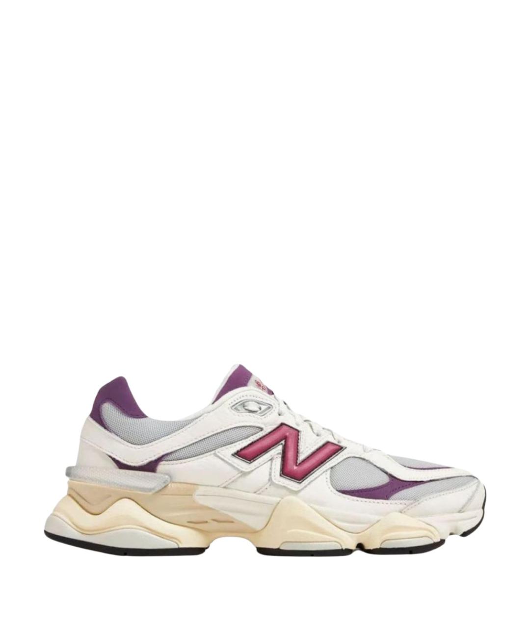 NEW BALANCE Белые кожаные кроссовки, фото 1