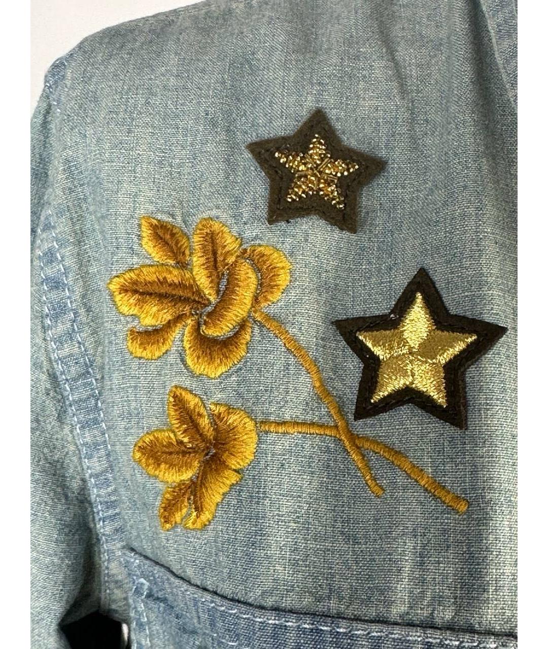 RALPH LAUREN Голубая деним рубашка, фото 3