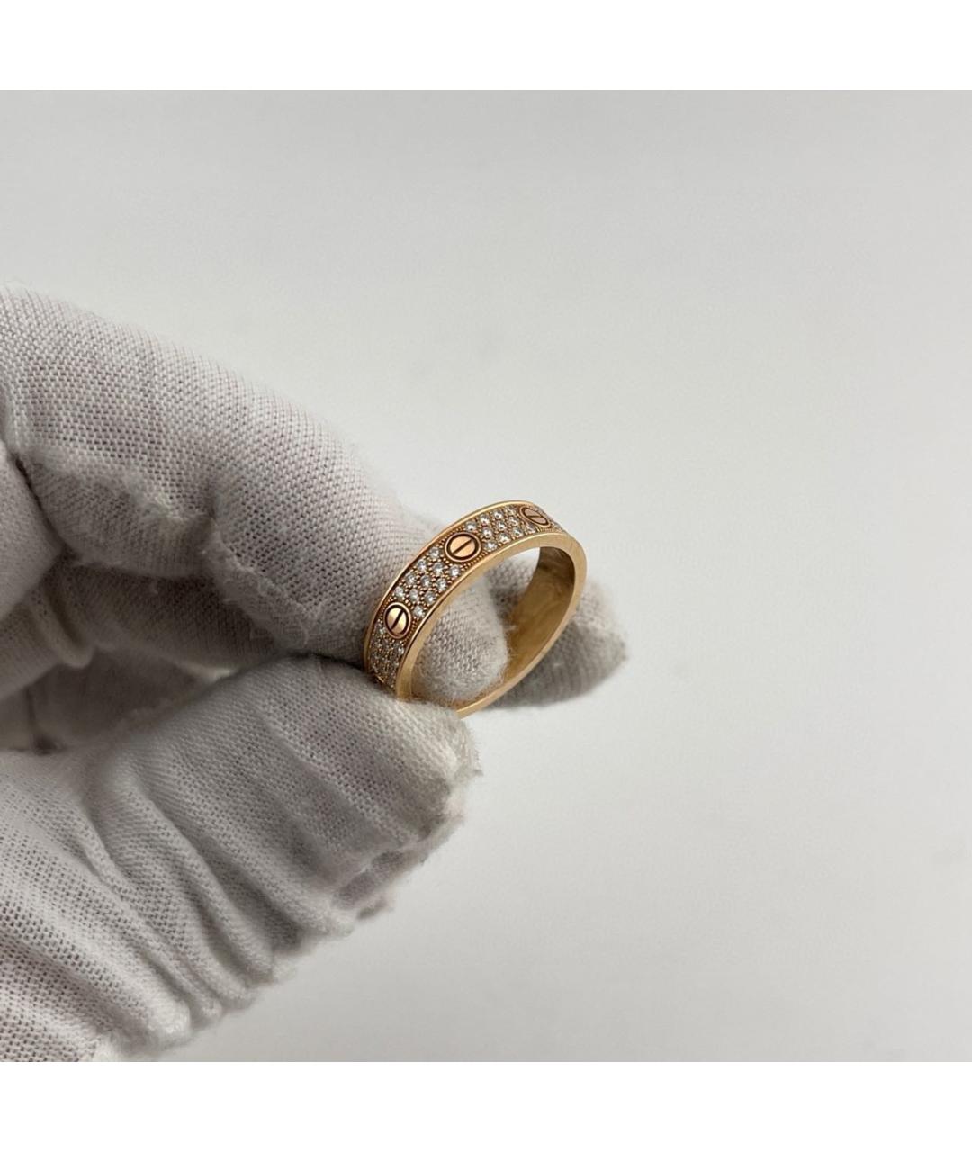 CARTIER Золотое кольцо из розового золота, фото 3