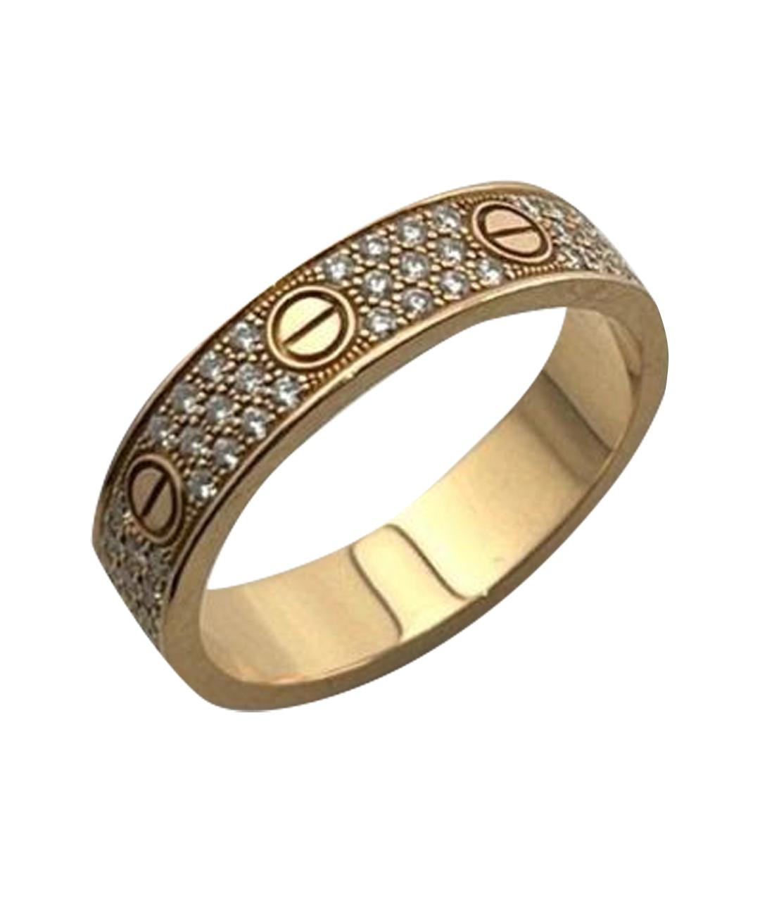 CARTIER Золотое кольцо из розового золота, фото 1