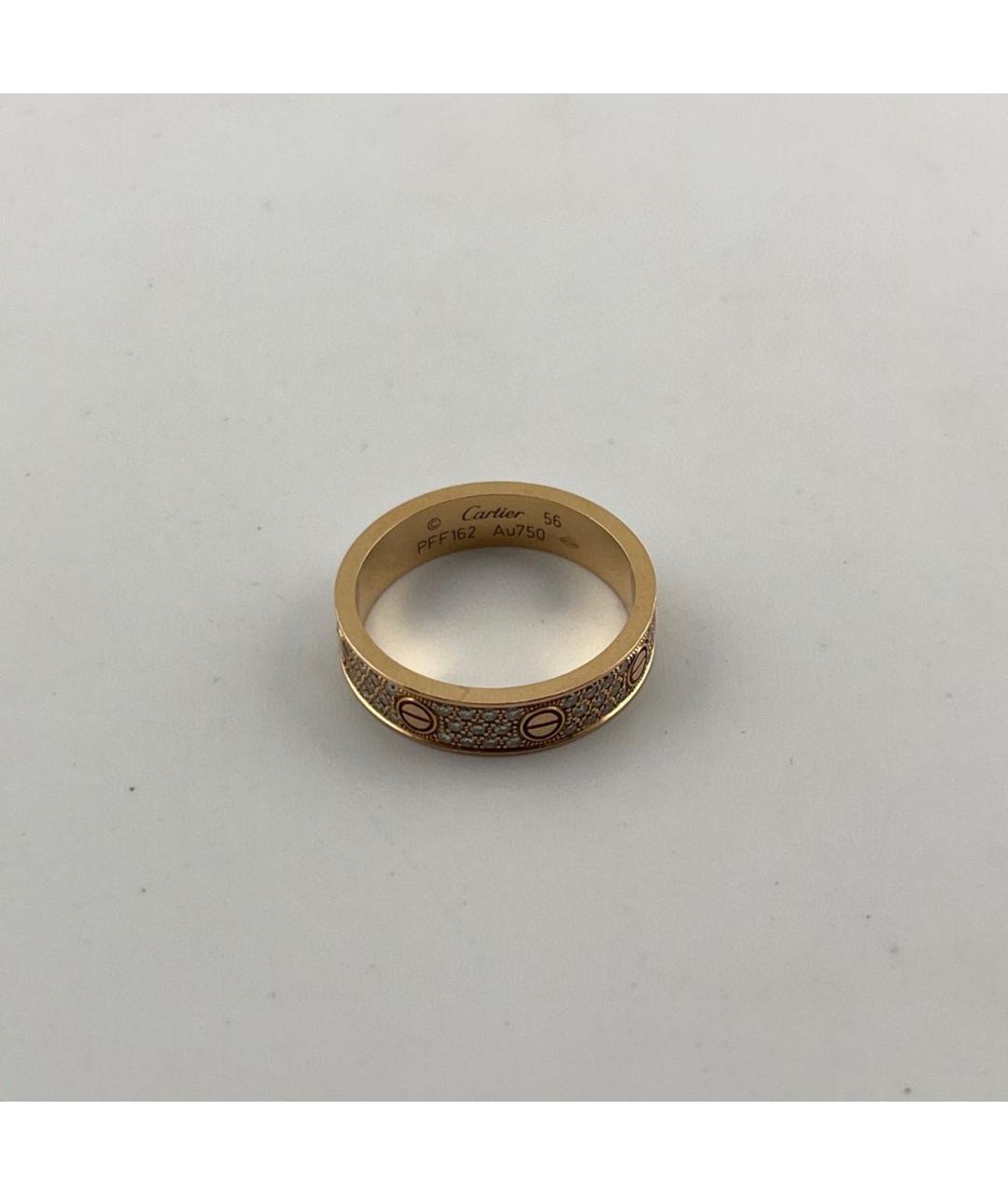 CARTIER Золотое кольцо из розового золота, фото 2