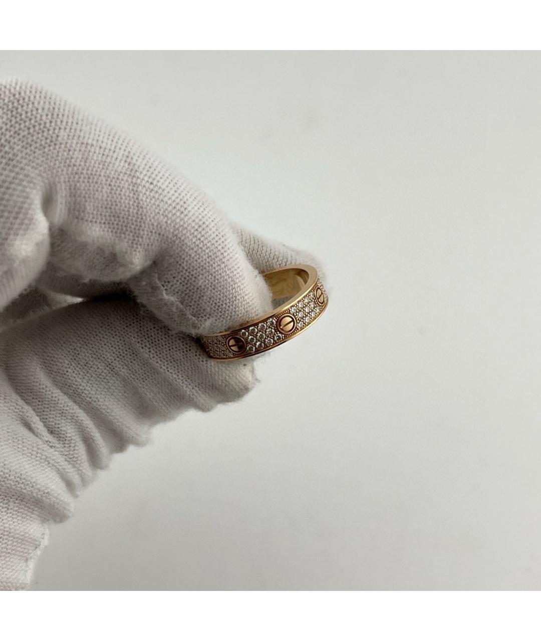 CARTIER Золотое кольцо из розового золота, фото 4