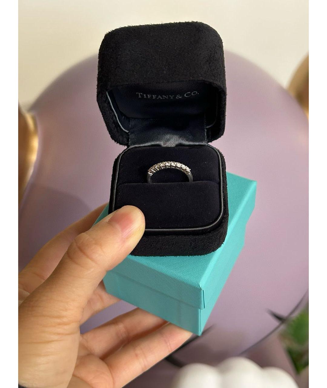 TIFFANY&CO Серебряное кольцо из белого золота, фото 7
