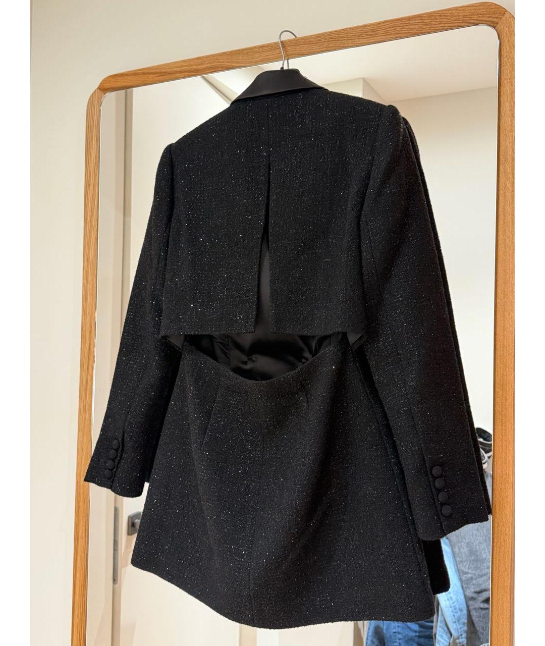 SELF-PORTRAIT Черное коктейльное платье, фото 2