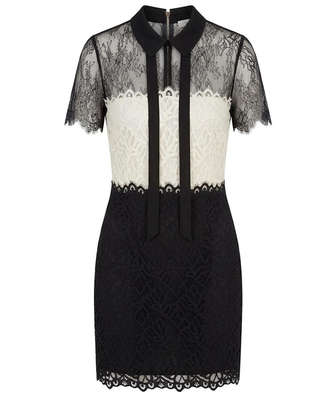 SANDRO Мульти атласное коктейльное платье, фото 1