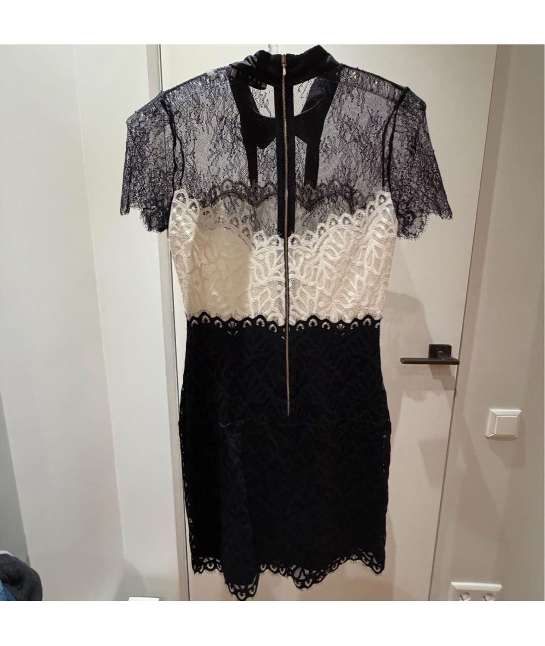 SANDRO Мульти атласное коктейльное платье, фото 2