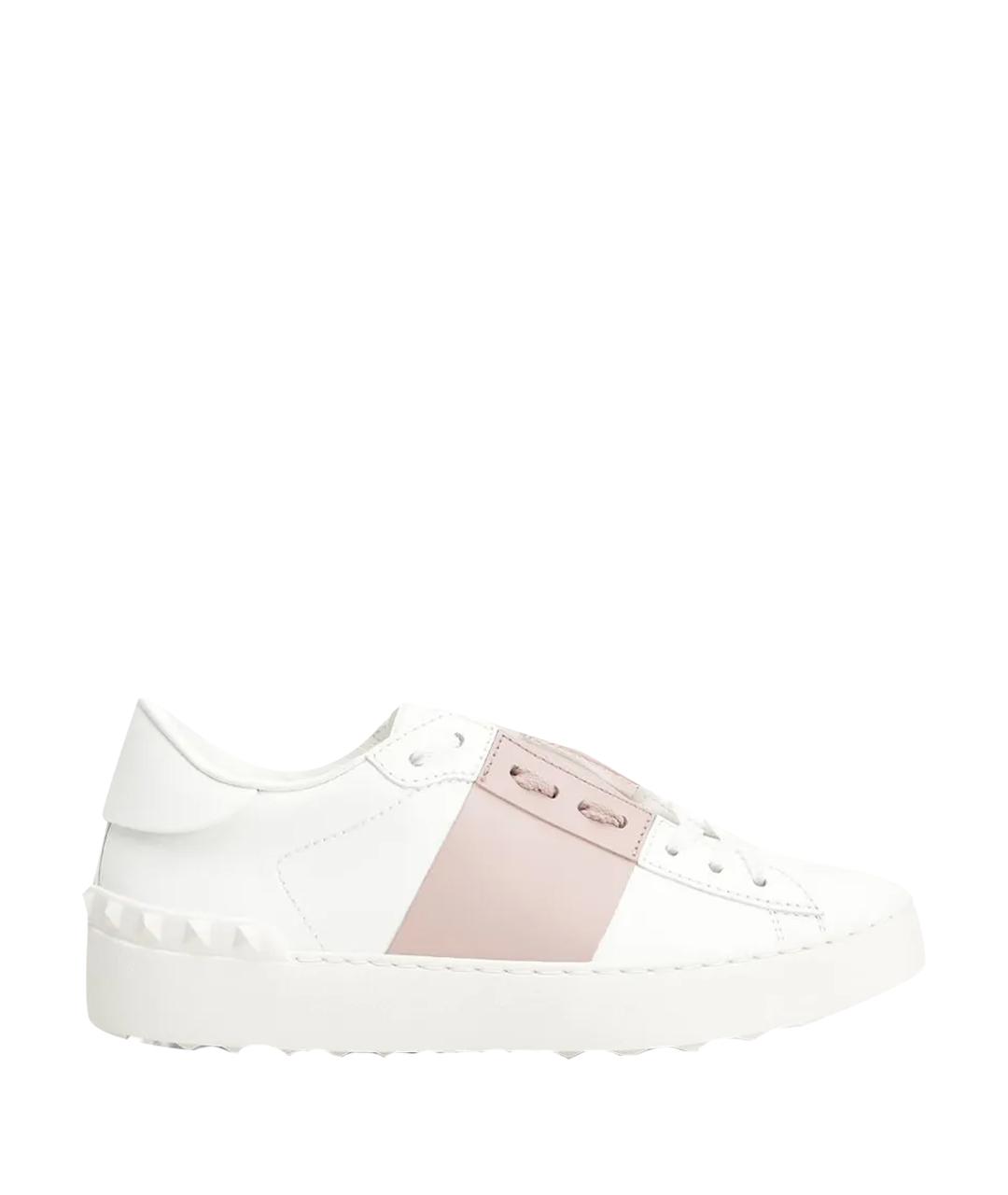 VALENTINO Белые кожаные кеды, фото 1