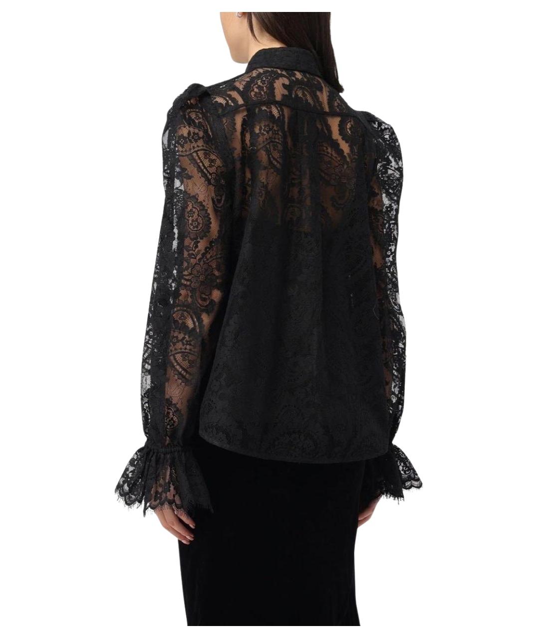 ZIMMERMANN Черная хлопковая блузы, фото 2