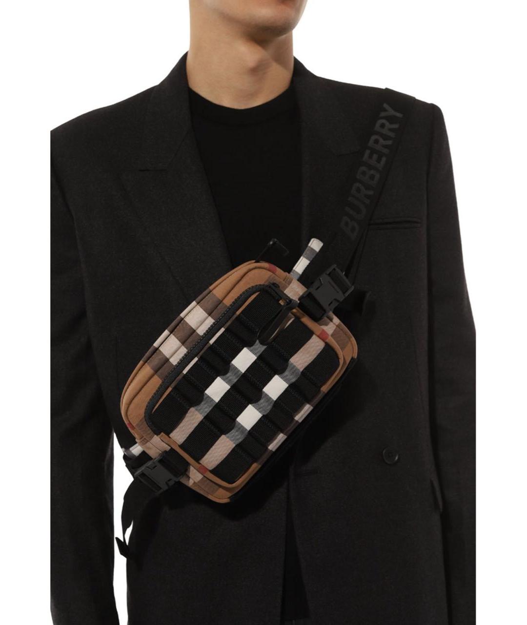 BURBERRY Бежевая сумка на плечо, фото 2