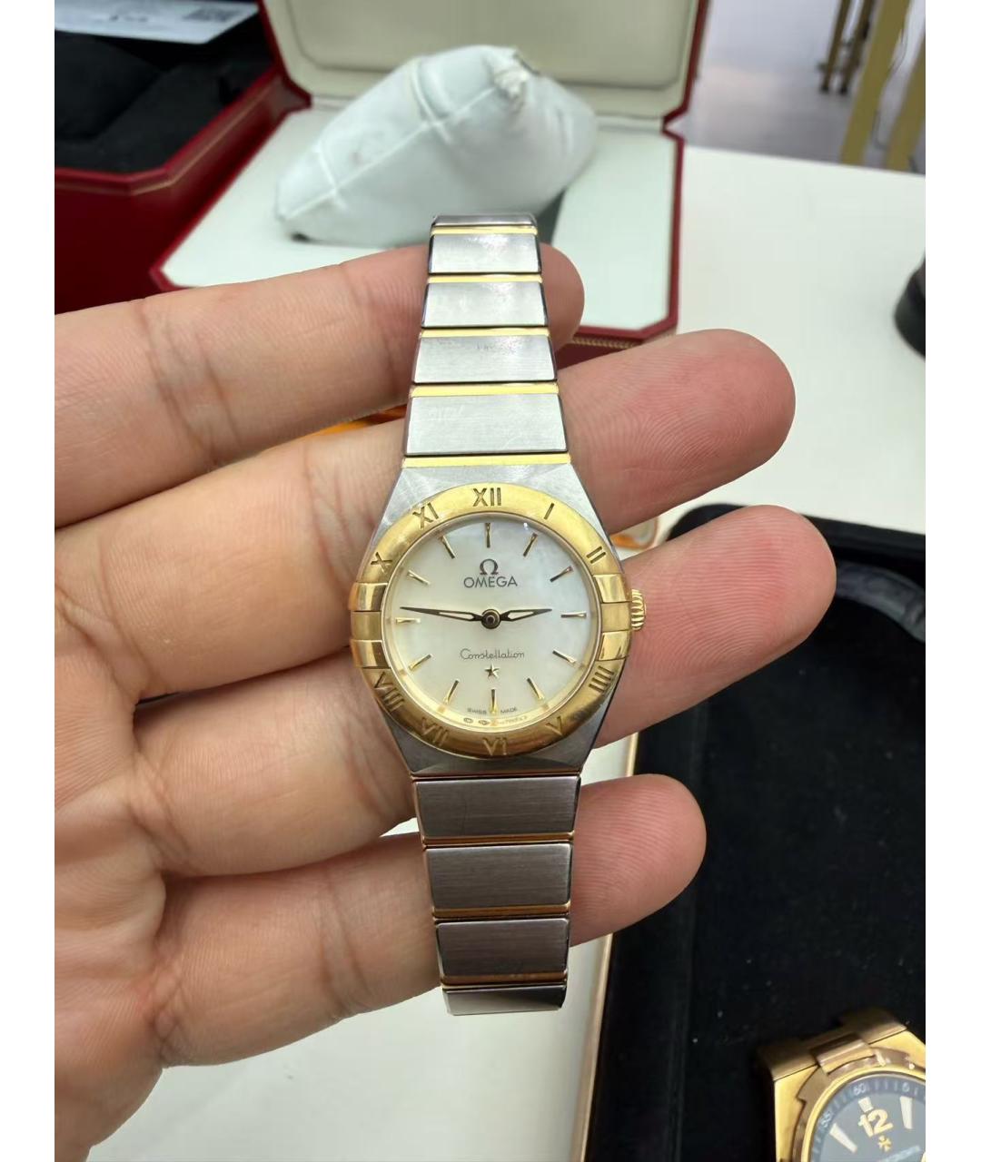 OMEGA Серебряные часы, фото 2