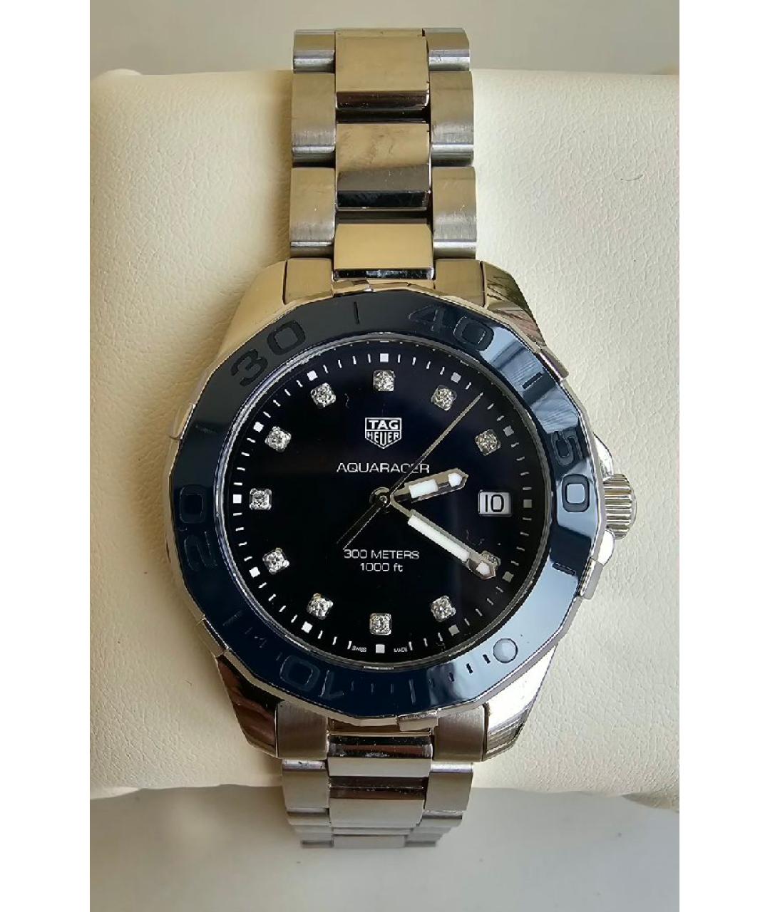 TAG HEUER Серебряные часы, фото 5