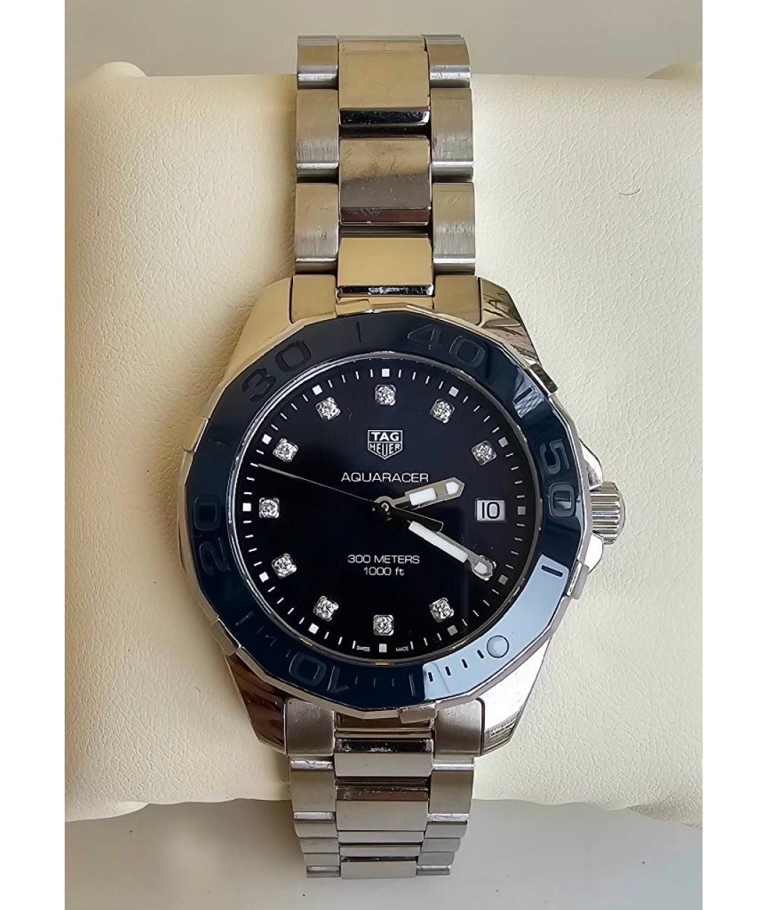 TAG HEUER Серебряные часы, фото 8