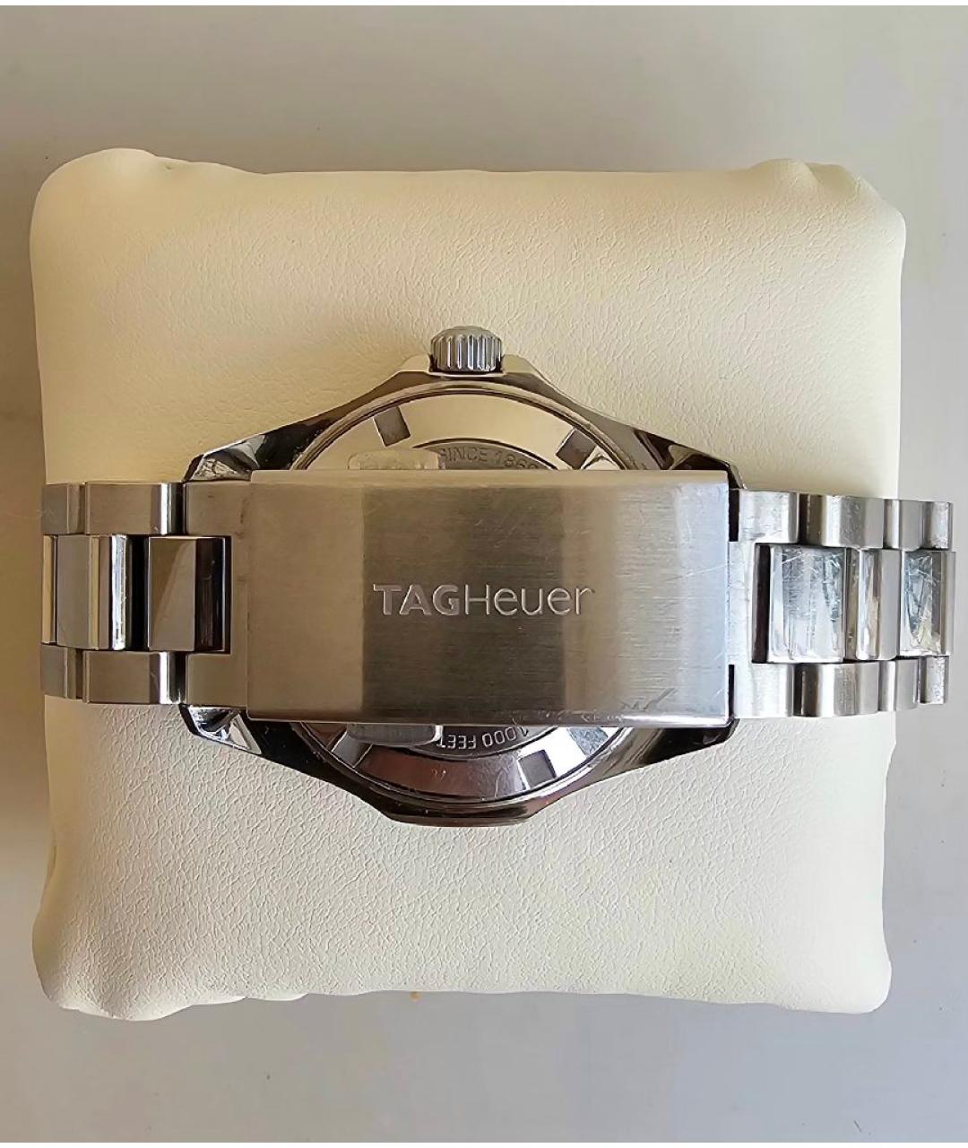 TAG HEUER Серебряные часы, фото 7