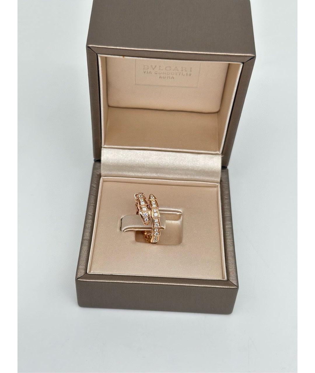 BVLGARI Золотое кольцо из розового золота, фото 8