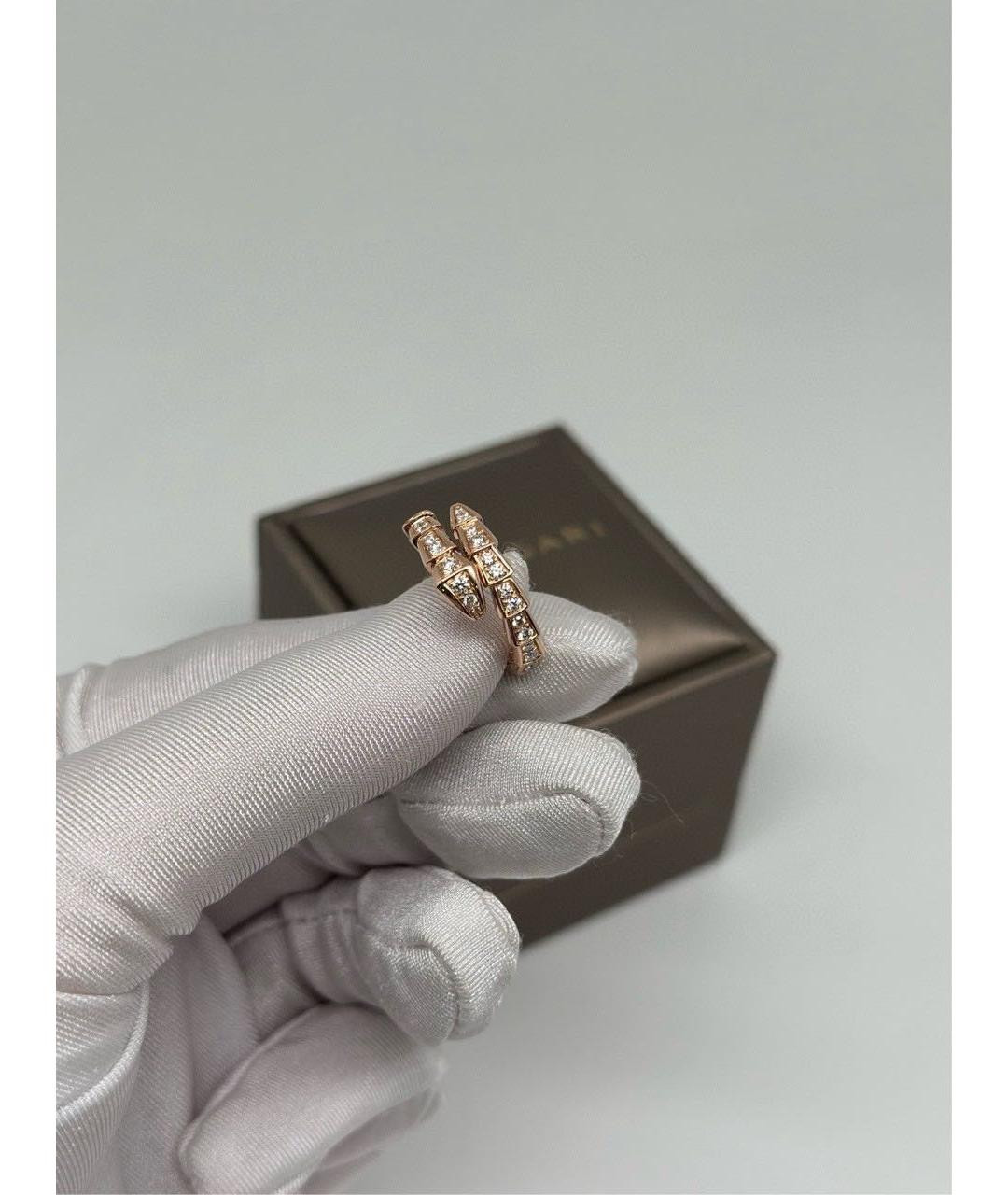 BVLGARI Золотое кольцо из розового золота, фото 5