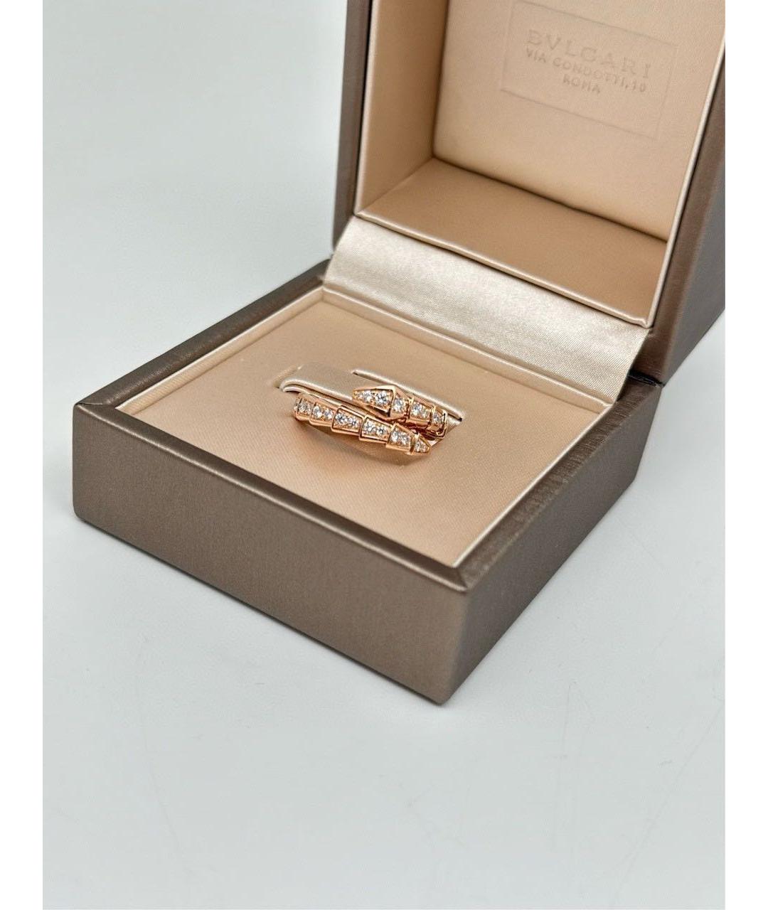 BVLGARI Золотое кольцо из розового золота, фото 3