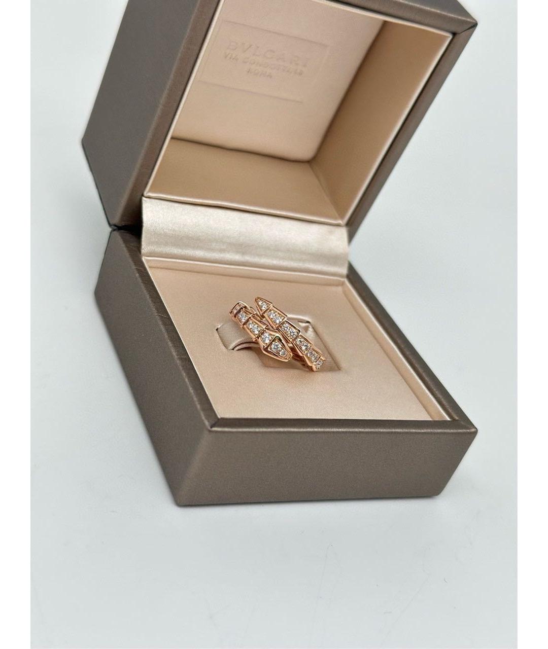 BVLGARI Золотое кольцо из розового золота, фото 2