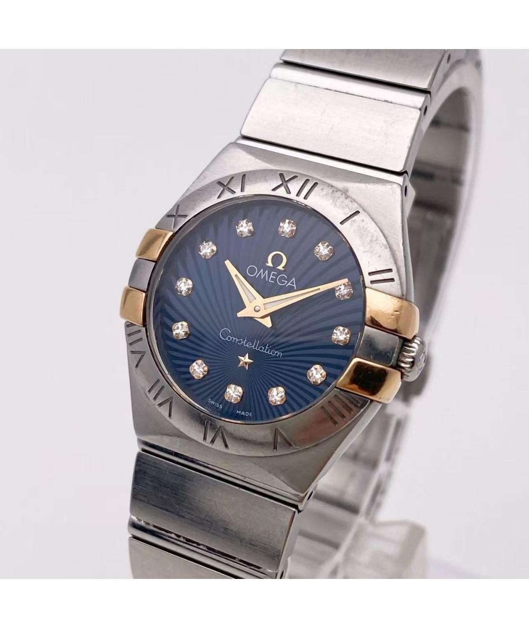 OMEGA Серебряные часы, фото 3