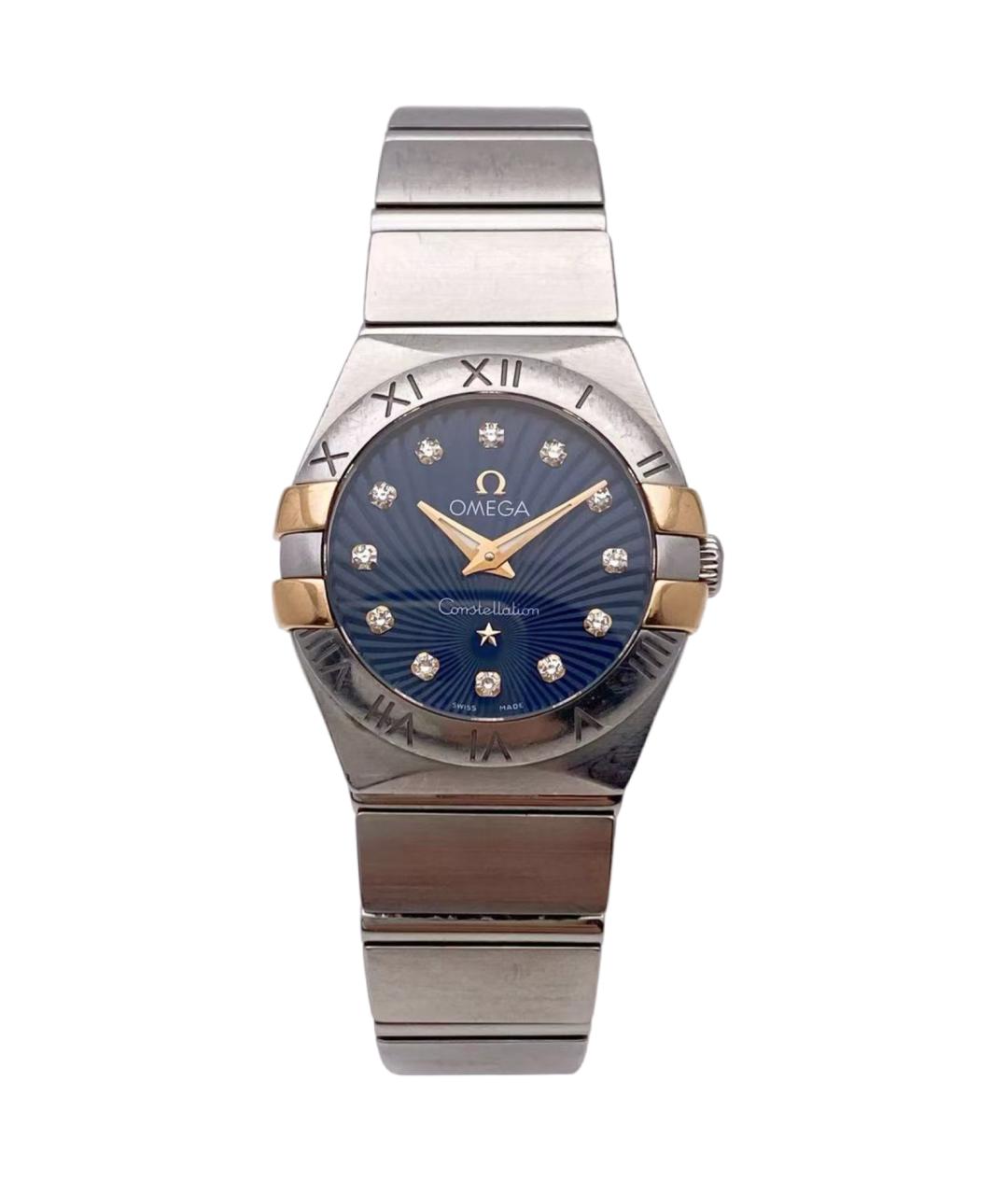 OMEGA Серебряные часы, фото 1