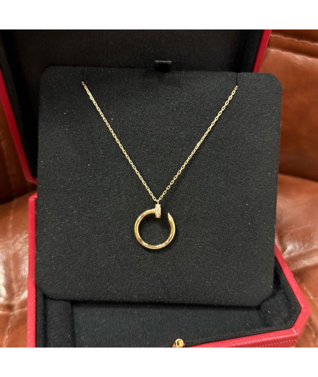 CARTIER Золотое колье из розового золота, фото 3