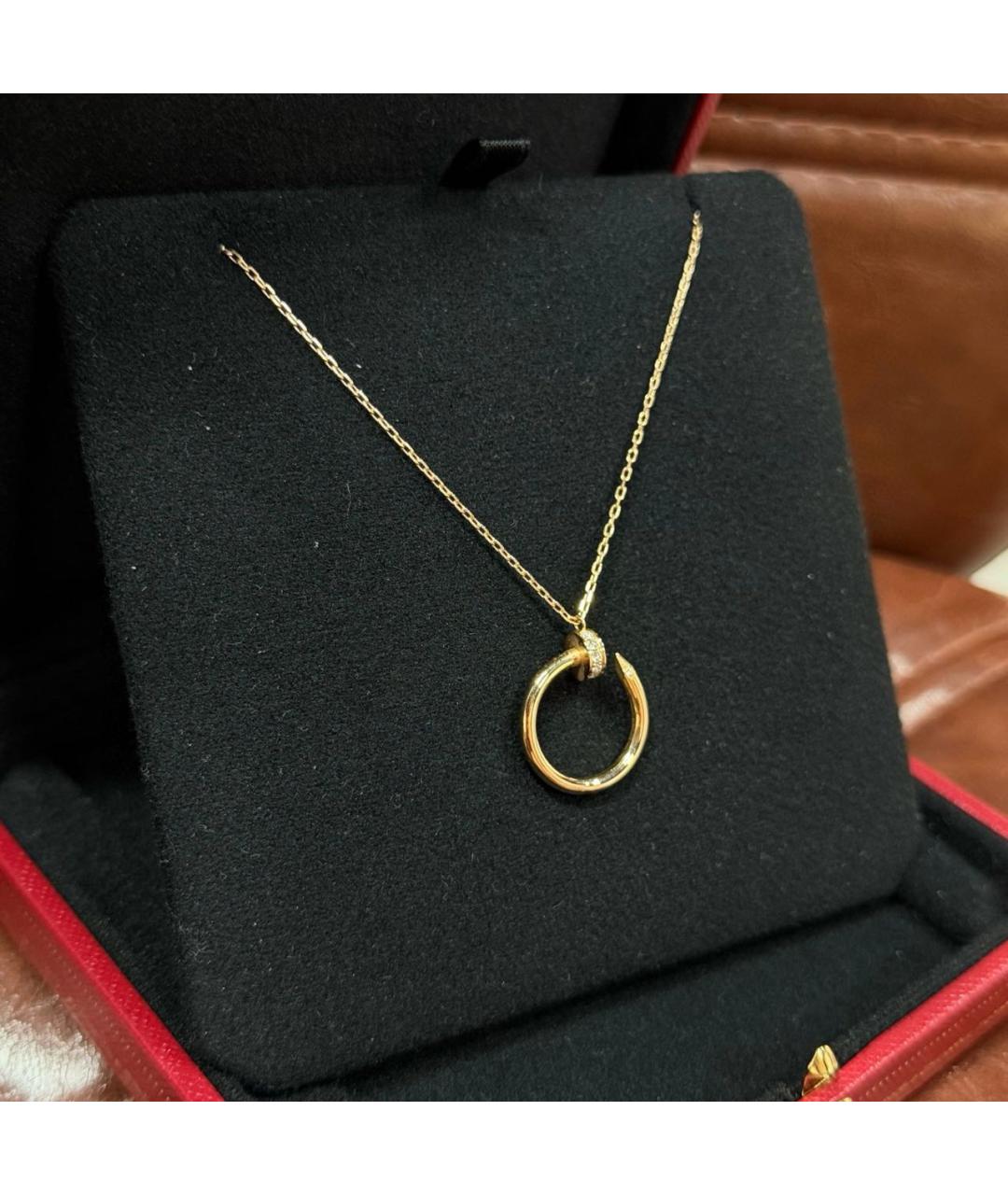 CARTIER Золотое колье из розового золота, фото 5