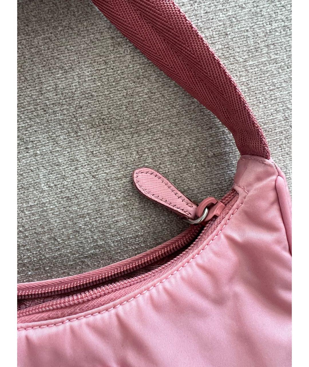 PRADA Розовая сумка с короткими ручками, фото 6