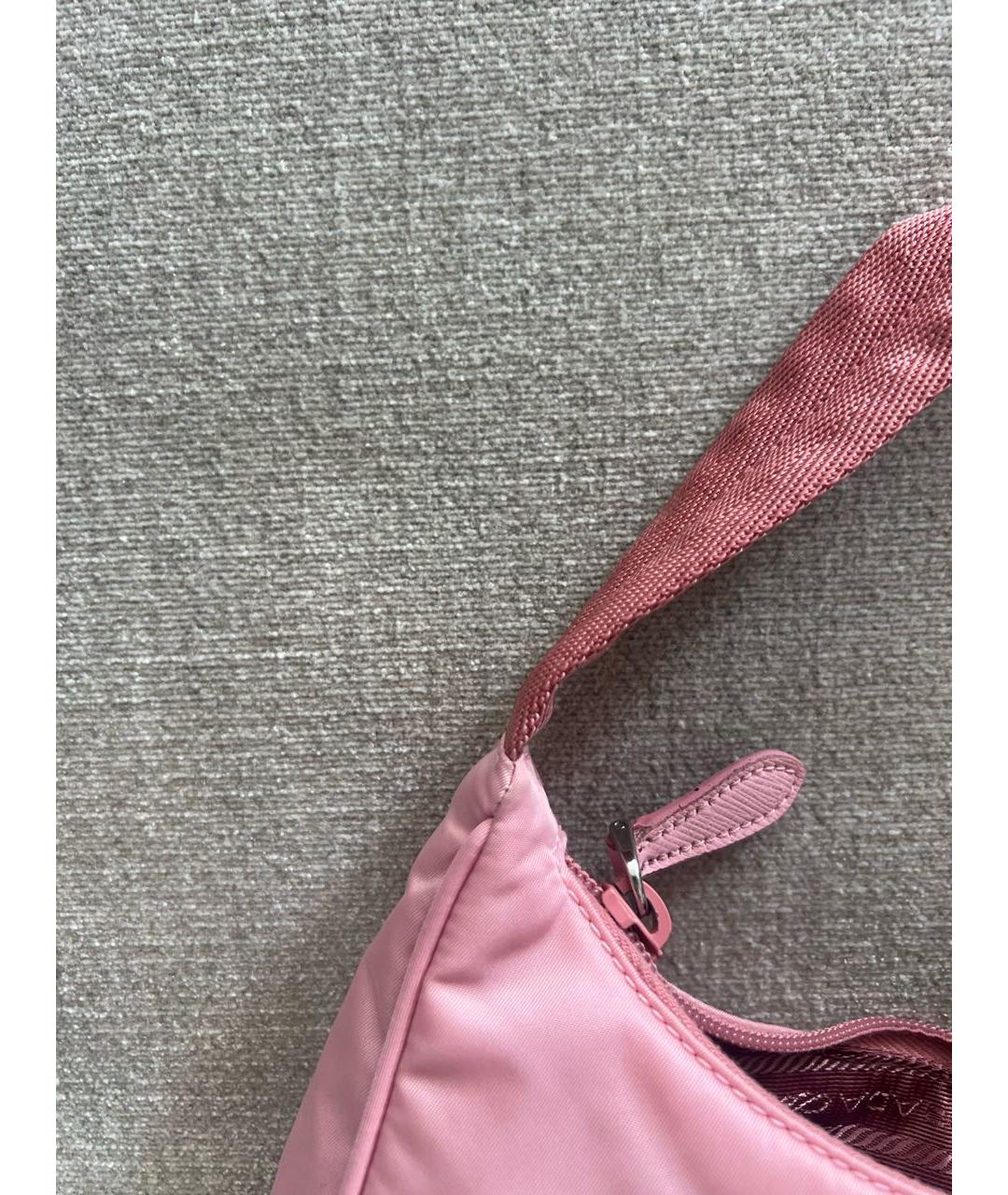 PRADA Розовая сумка с короткими ручками, фото 3