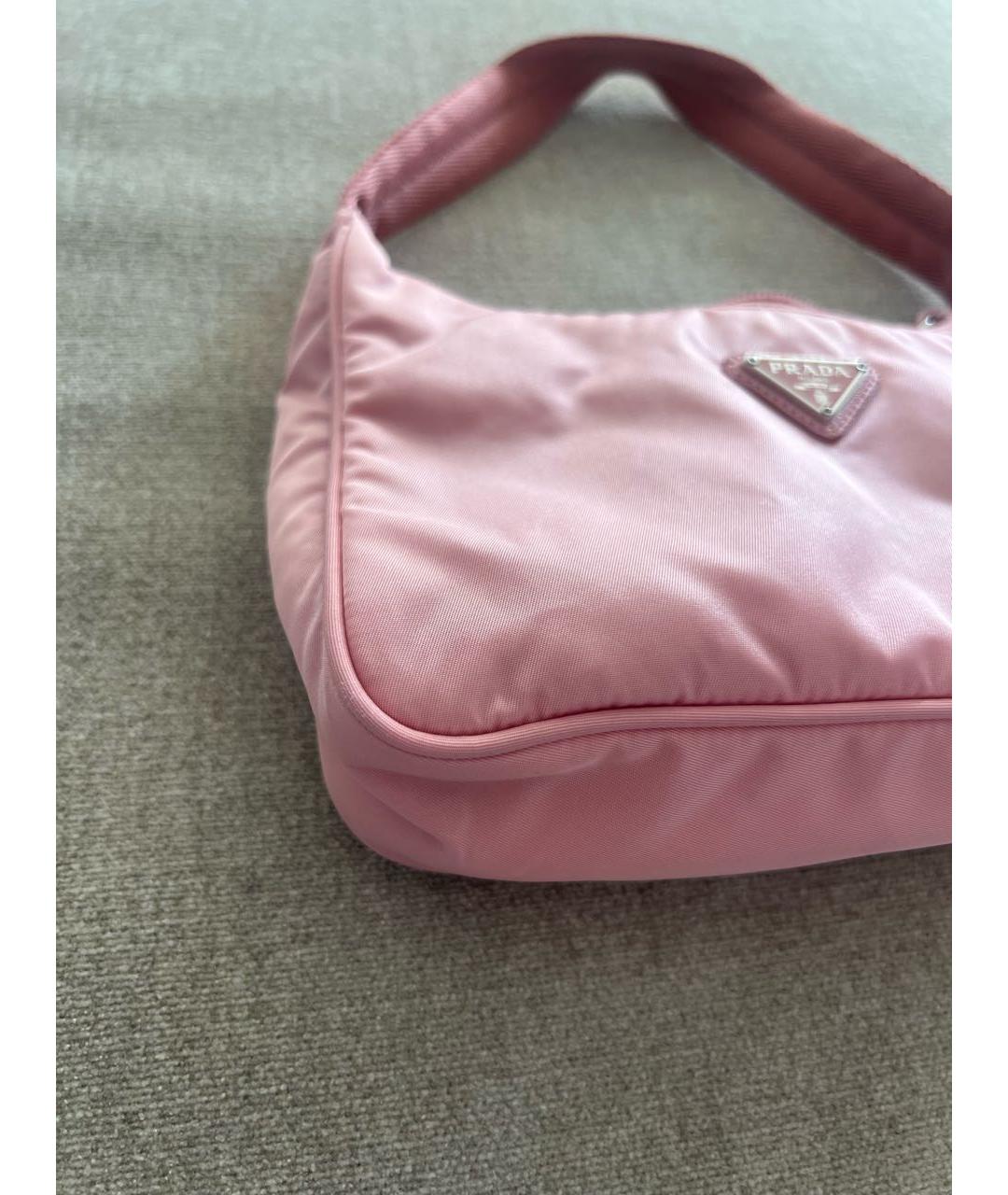 PRADA Розовая сумка с короткими ручками, фото 7
