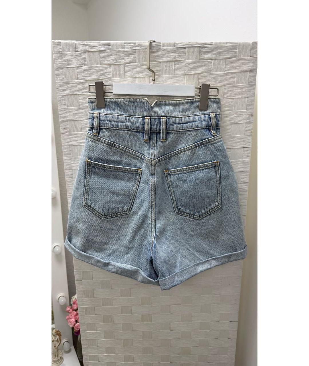 12 STOREEZ Голубые хлопковые шорты, фото 2